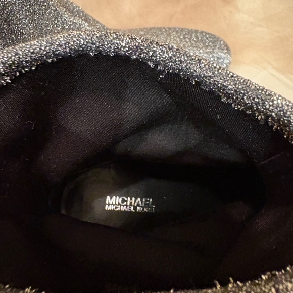 Michael Kors Silver Metallic Bootie, sz 11 (10) - Picture 4 of 10
